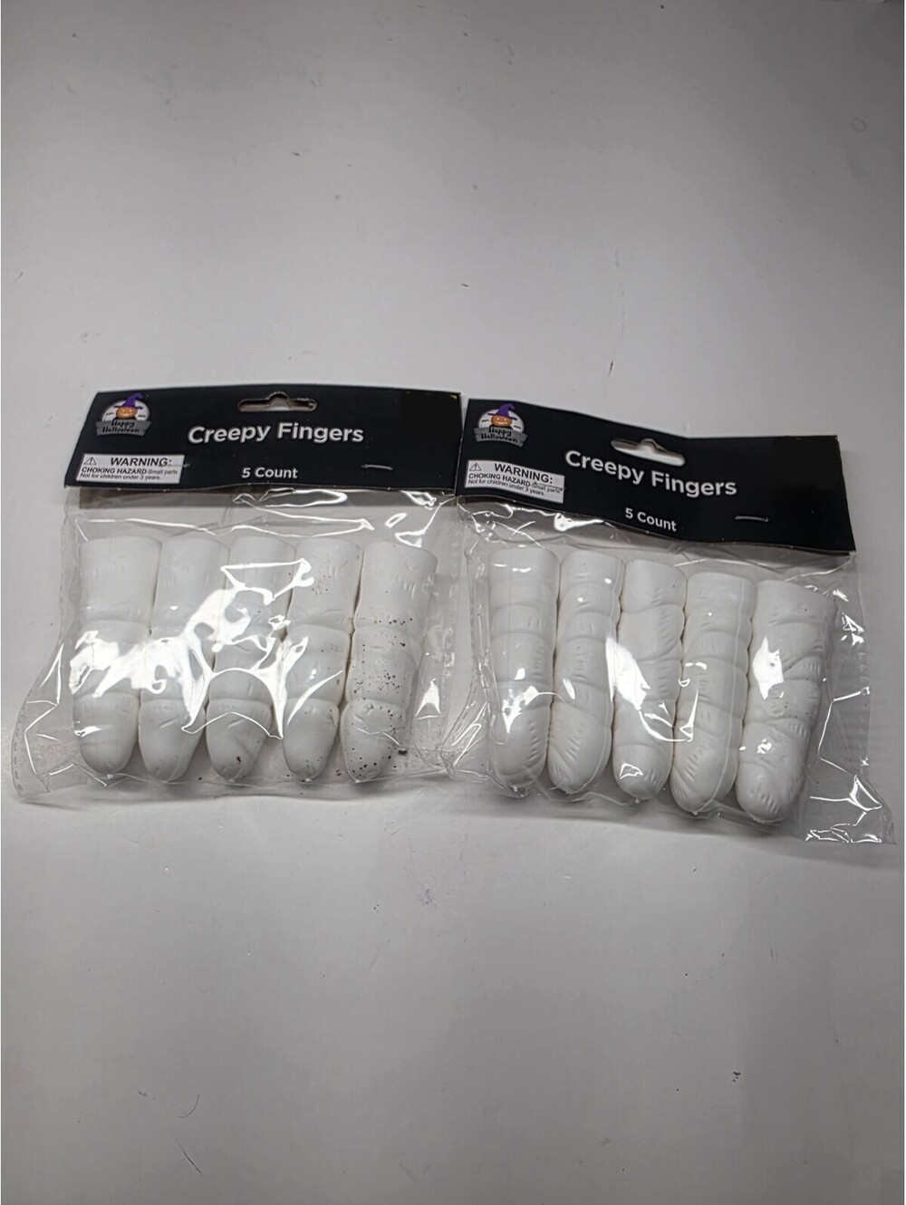 White Creepy Fingers 10 Count Costume Drama Seasonal School Play Dress Up Play